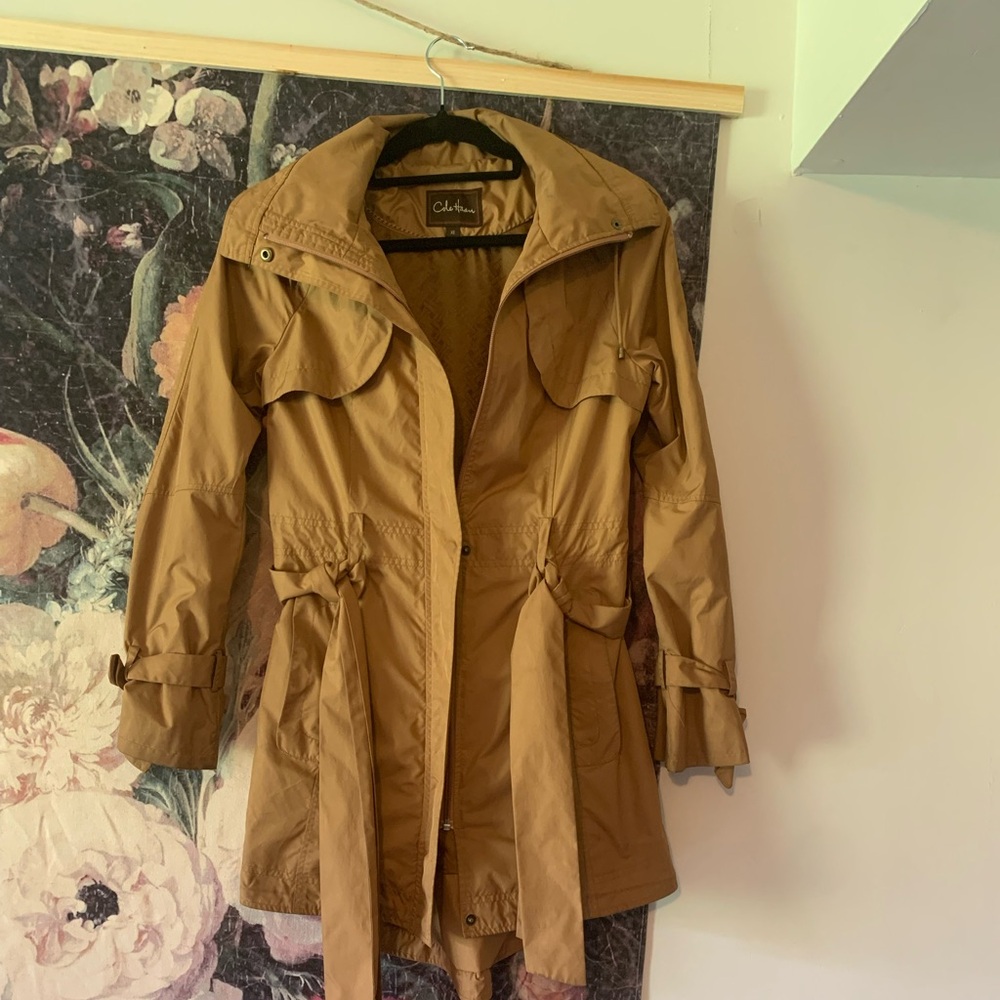 Cole Haan Women's Brown Trench Coat